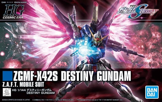 Gudam, figurka Destiny, Hg 1/144 Mobile Suit Gundam