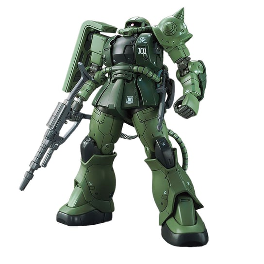 Gudam, figurka Hg 1/144 Ms-06C-6/R6 Zaku Ii Type C-6/R6 Mobile Suit Gundam