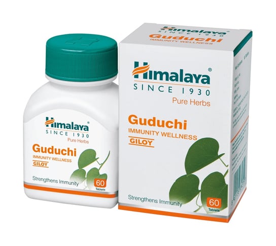 Guduchi układ odpornościowy Himalaya Suplement diety, 60 tabletek Inna marka
