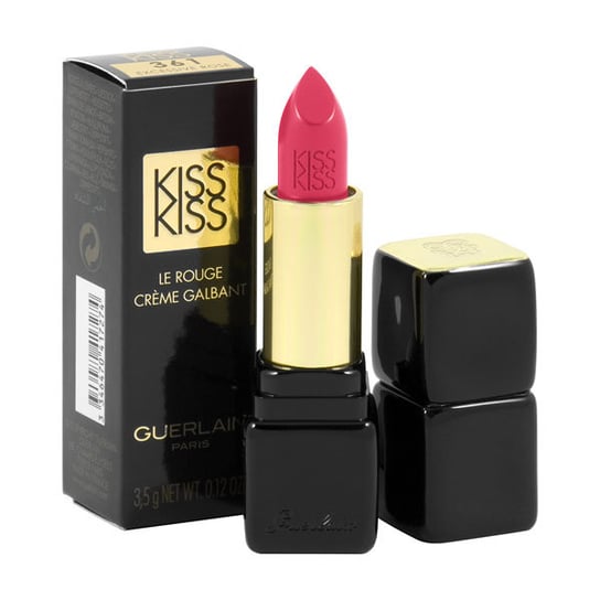 Guerlain, Kiss Kiss, pomadka do ust 361 Excessive Rose, 3,5 g Guerlain