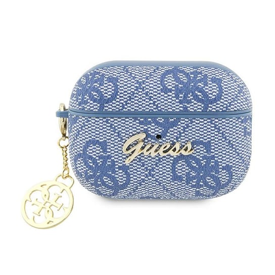 Guess 4G Charm Collection - Etui AirPods Pro 2 (niebieski) GUESS