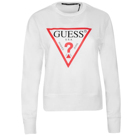 Guess Bluza Damska Cn Original Fleece White W2Yq16K9Zm1 G011 Xs GUESS