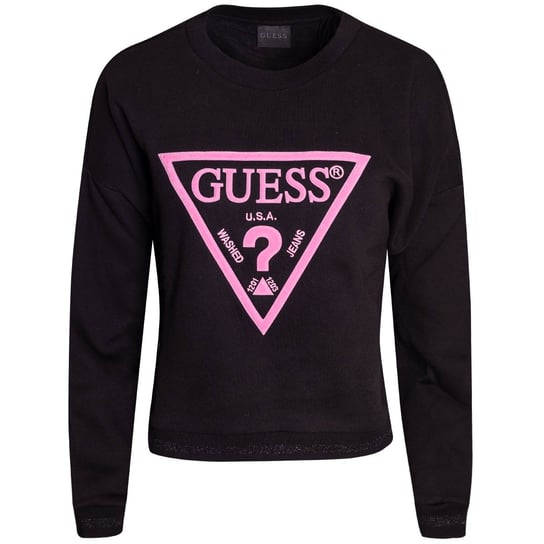 Guess Bluza Damska Roxi Sweatshirt Black W2Bq07K9Z21 Jblk M GUESS