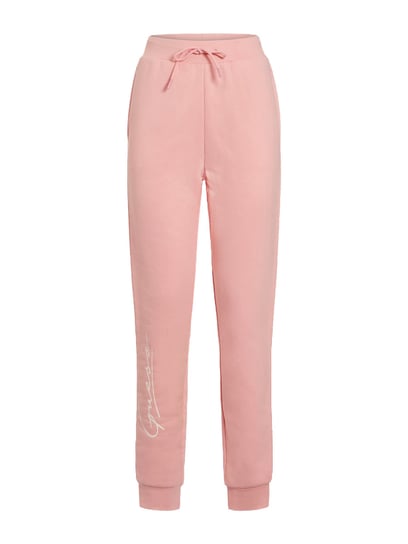 Guess Damskie Spodnie Dresowe Dottie Jogger Pink V2Rb18Kaor1 A605 Xs GUESS