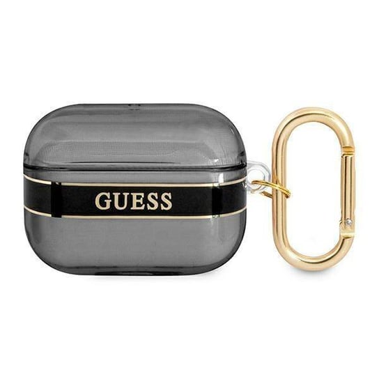 Guess GUAPHHTSK AirPods Pro cover czarny/black Strap Collection GUESS