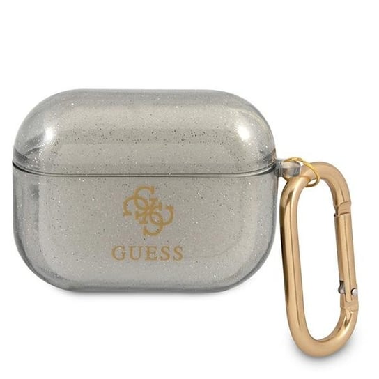 Guess GUAPUCG4GK AirPods Pro cover czarny/black Glitter Collection GUESS