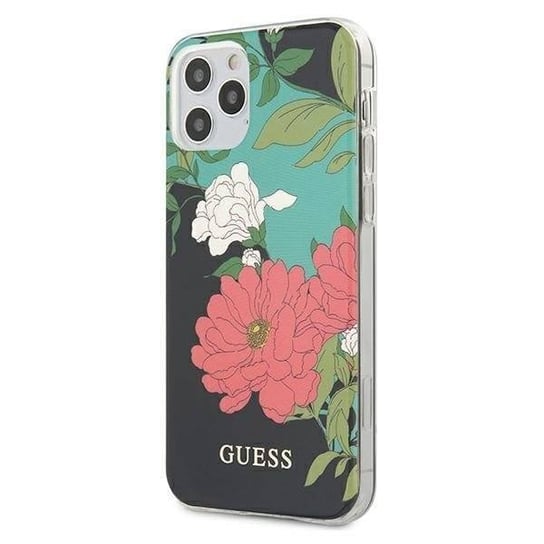 Guess GUHCP12LIMLFL01 iPhone 12 Pro Max 6,7" czarny/black N°1 Flower Collection GUESS