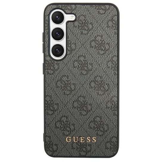 Guess Guhcs24Lg4Gfgr S24 Ultra S928 Czarny/Black Hardcase 4G Metal Gold Logo GUESS