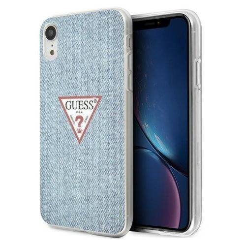 Guess Hard Case Guhci61Pcujullb Iphone Xr Jeans Niebieski GUESS