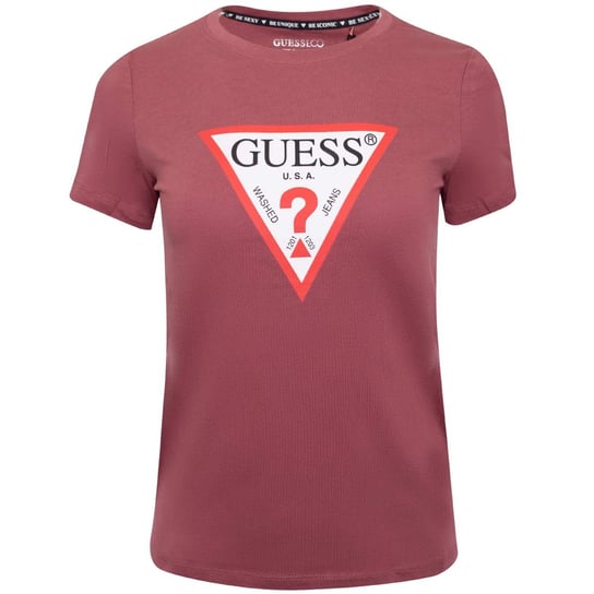 Guess Koszulka Damska T-Shirt Ss Cn Original Tee Rouge W1Yi1Bi3Z11 G5R6 S GUESS