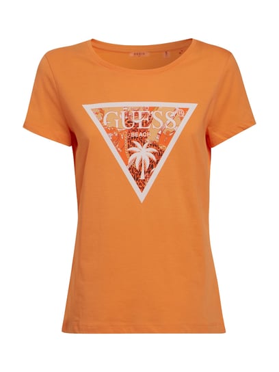 Guess Koszulka T-Shirt Damski Ss T-Shirt Orange E2Gi02K8Fy0 G359 S GUESS