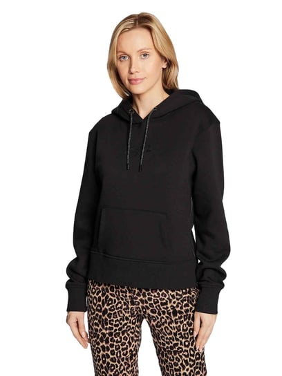 Guess Ocieplana Bluza Damska Z Kapturem Hanne Sweatshirt Czarna W2Bq13K9Z21 Jblk L GUESS