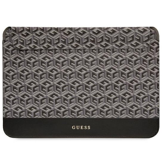 Guess Sleeve Etui Pokrowiec Do Laptopów 16" Czarny /Black Gcube Stripes GUESS