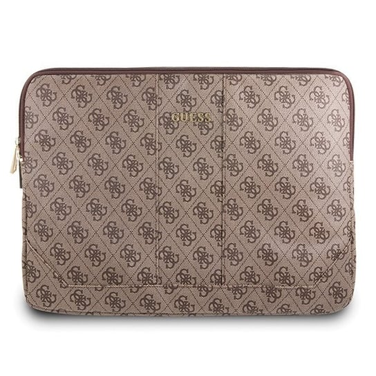 Guess Sleeve GUCS134GB 13" brązowy /brown 4G UPTOWN GUESS