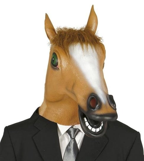 Guirca, maska brązowy koń Guirca