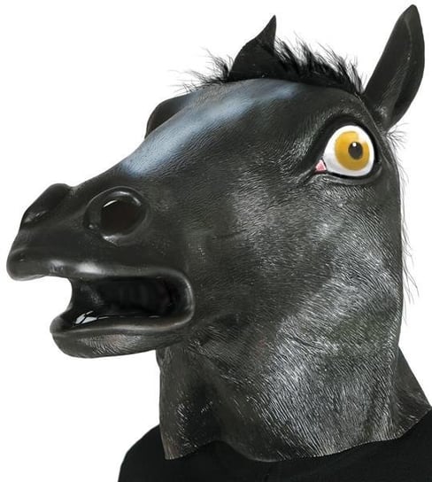 Guirca, maska czarny koń Guirca