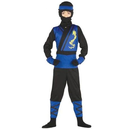 Guirca, strój dla dzieci Niebieski Ninja, rozmiar 128/134cm Guirca