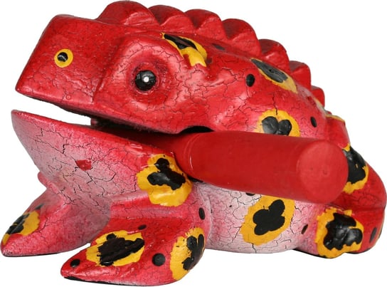 Guiro żabka AFR739B 20cm czerwona Afroton