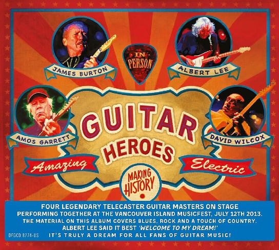 Guitar Heroes Lee Albert, Burton James, Garrett Amos, Wilcox David