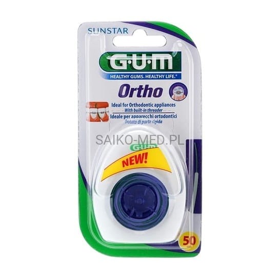 GUM Ortho Floss - nić dentystyczna Sunstar Gum