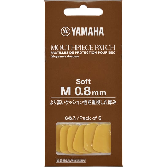 Guma na ustnik Yamaha 0.8mm soft naklejka Yamaha