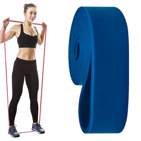 GUMA POWER BAND OPOROWA DO ĆWICZEŃ GUMY OPOROWE BARDZO DUŻY OPÓR 79 KG SPORT FOR FUN