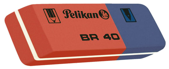 Gumka 2-częściowa, do ołówka i atramentu, PELIKAN - duża Pelikan