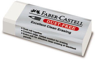 Gumka Do Ścierania Dust Free Ołówek/Kredka 187120, Faber-Castell Faber-Castell