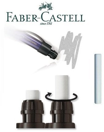 Gumka Do Ścierania Wkład Do Grip Plusa Op. 5 Szt., Faber-Castell Faber-Castell
