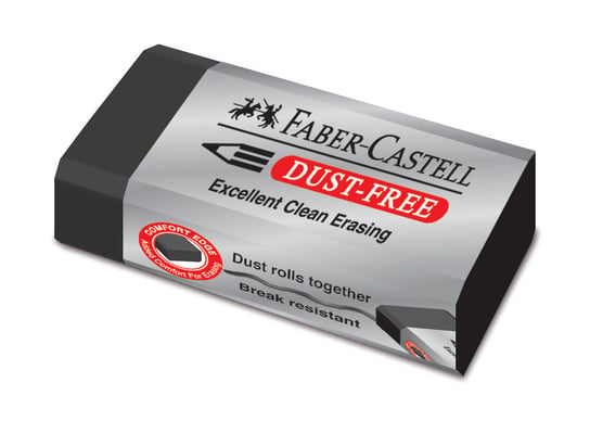 Gumka DUST FREE czarna Faber-Castell Faber-Castell