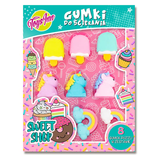 Gumki Sweet Shop Unicorn toys inn