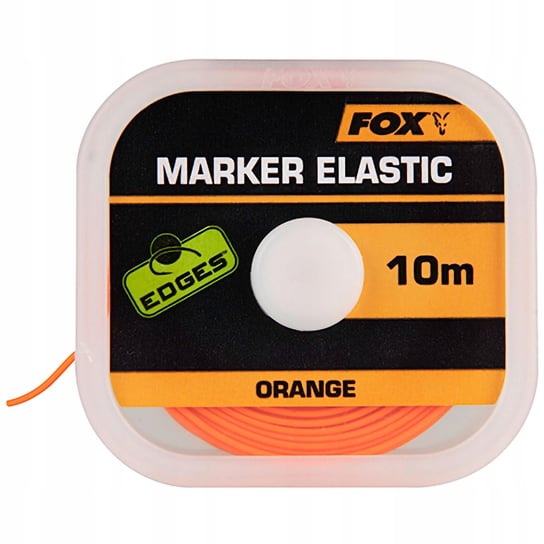 GUMOWY ZNACZNIK DO ŻYŁKI FOX ELASTIC ORANGE 10 M Inna producent