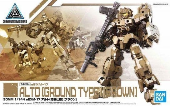 Gundam - 30Mm 1/144 Eexm-17 Alto Ground Type Brown - Model Kit BANDAI