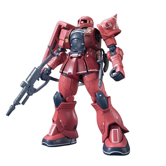 Gundam, figurka HG 1/144 Ms-05S Zaku I (Char Aznable Custom) Mobile Suit Gundam