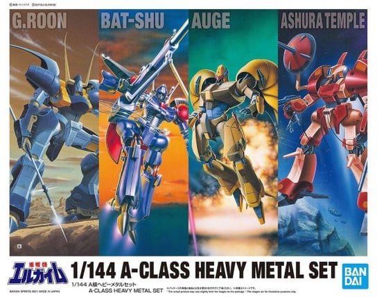 gundam - hg 1/144 a-class heavy metal set - model kit Inna marka