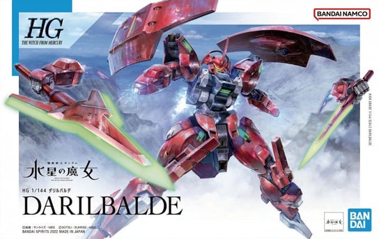 Gundam - Hg 1/144 Darilbalde - Model Kit BANDAI