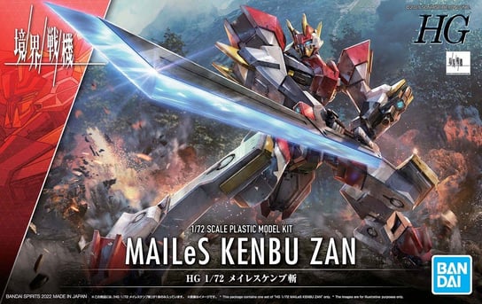 Gundam HG 1/72 Kyoukai Senki Mailes Kenbu Zan Zamiennik/inny