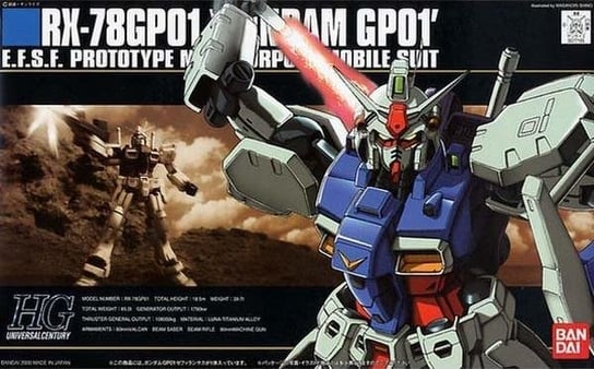 Gundam - Hguc 1/144 Rx-78 Gp01 Zephyranthes - Model Kitit BANDAI
