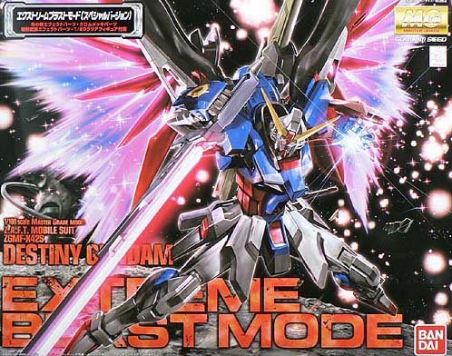 Gundam - Mg 1/100 Seed Destiny Gundam Extrem Blast Mode - Model Kit BANDAI