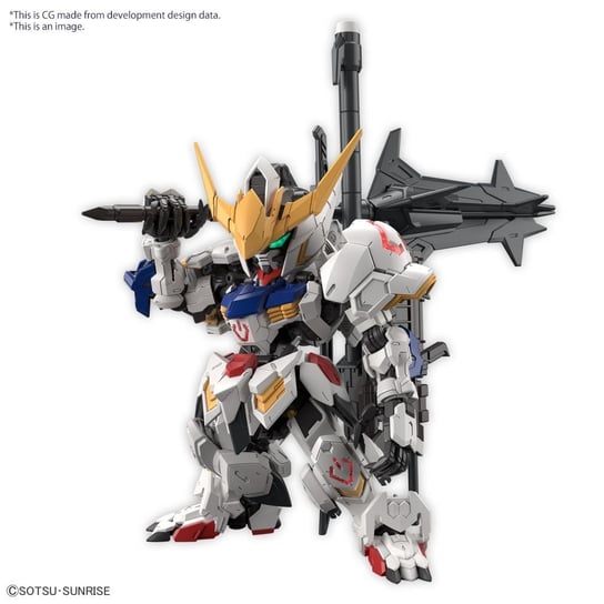 gundam - mgsd gundam barbatos - model kit Inna marka