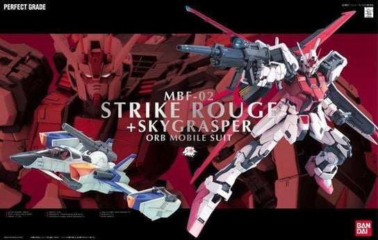 gundam - perfect grade - strike rouge + skygrasper - 1/60 Inna marka