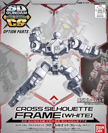 Gundam - Sd Gundam Cross Silhouette Frame White - Model Kit BANDAI