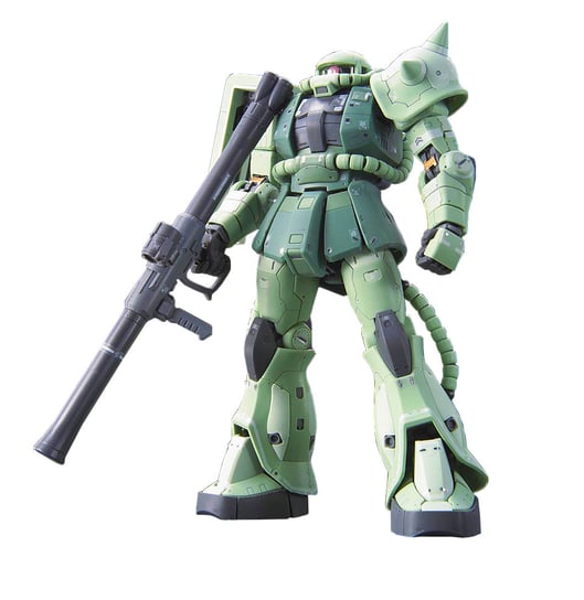 Gunpla, figurka MS-06F Zaku II, RG 1/144 Mobile Suit Gundam