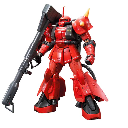 Gunpla, figurka MS-06R-2 Johny Ridden's Zaku II, RG 1/144 Mobile Suit Gundam