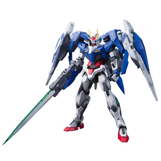 Gunpla, figurka OO Raiser, MG 1/100 Mobile Suit Gundam