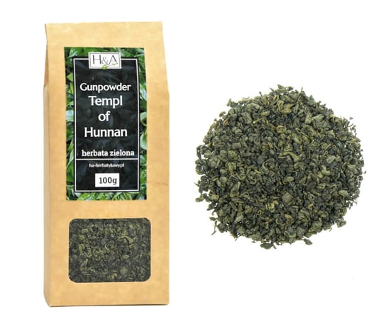 Gunpowder Templ of Hunnan herbata zielona 100g Inna marka