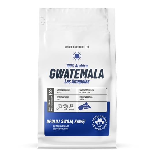 Gwatemala Las Amapolas KAWA ZIARNISTA - 1000 g COFFEE HUNTER