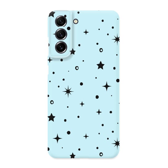 Gwiazdki 2 - Galaxy S22 Etui matowe błekit [TIF 01E] PieceofCase