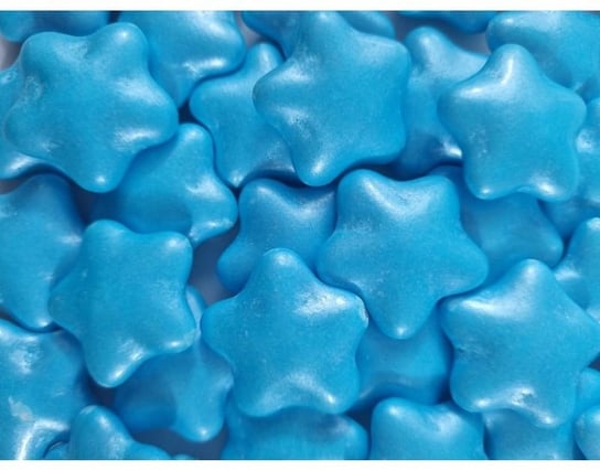 Gwiazdy Czekoladowe Niebieskie Perłowe 10Szt 50G Inna marka