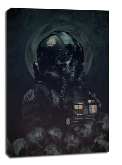 Gwiezdne Wojny Star Wars Skull Pilot - obraz na płótnie 40x50 cm Galeria Plakatu